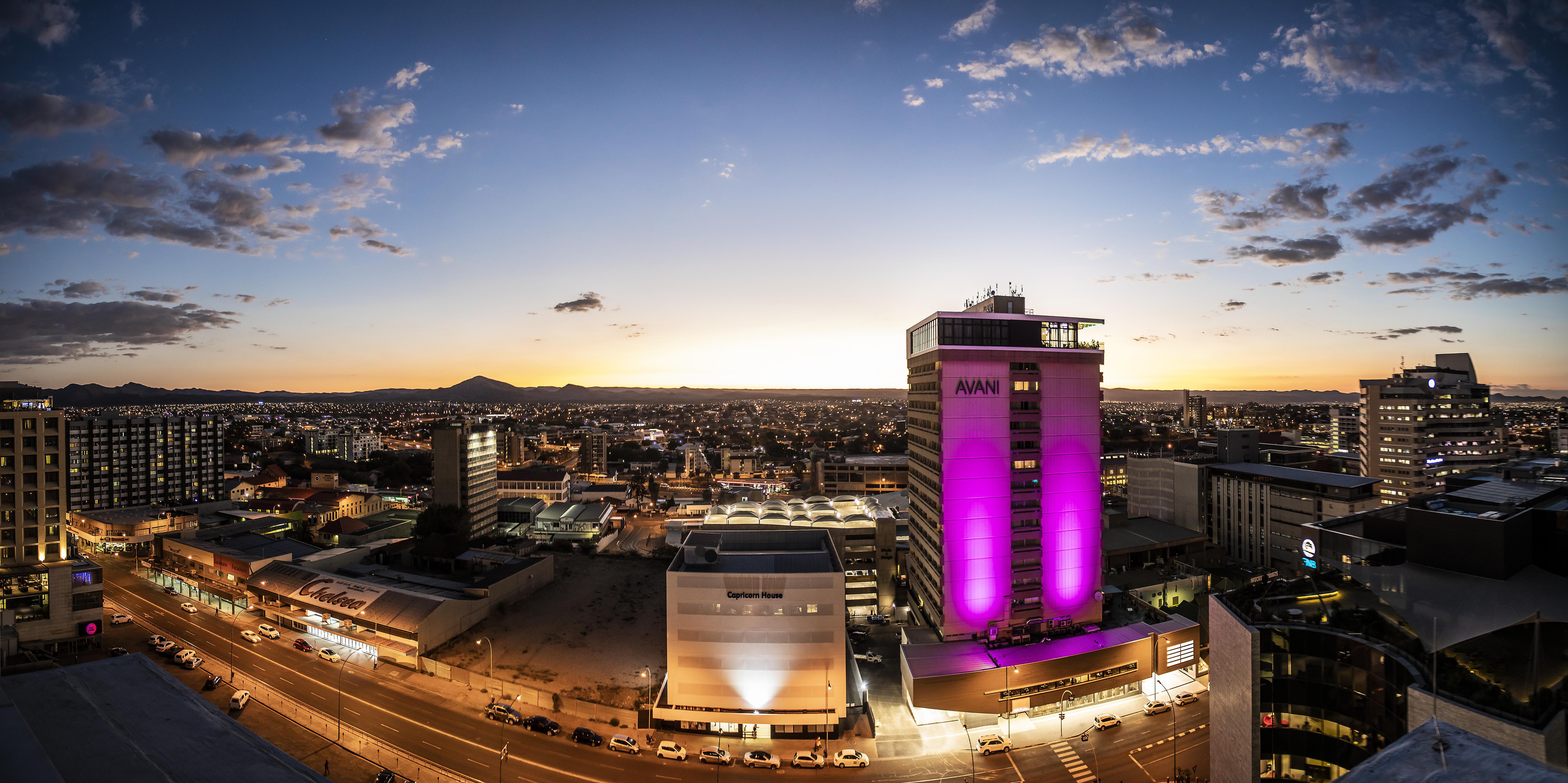 Avani Windhoek Hotel & Casino Kültér fotó